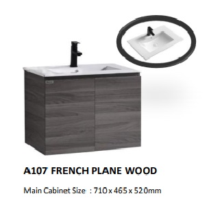 A 107 Cabinet Basin