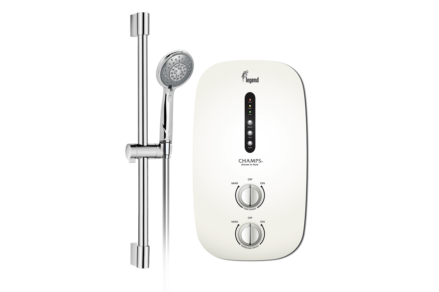 Champs Legend Instant Heater With Shower Set